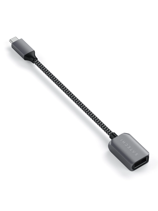 Satechi adapter, simli, Type-C to USB-A 3.0, ma’lumotlarni uzatish uchun