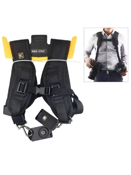 Плечевой ремень для камеры двойной и одинарный Quick Strap/универсальная система крепления - 