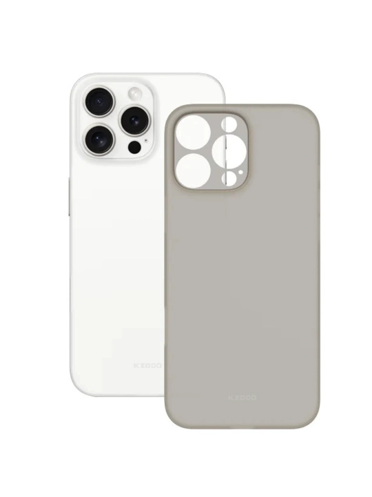 Чехол для iPhone K-DOO Air Skin ультратонкий и лёгкий 14/15/16/17/Pro/Pro Max, 0.3 мм