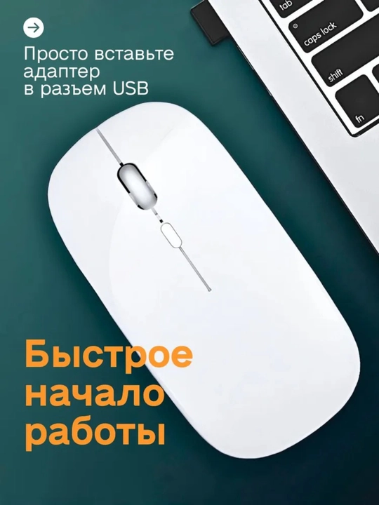 W10 Simsiz Sichqoncha (Wireless Mouse)