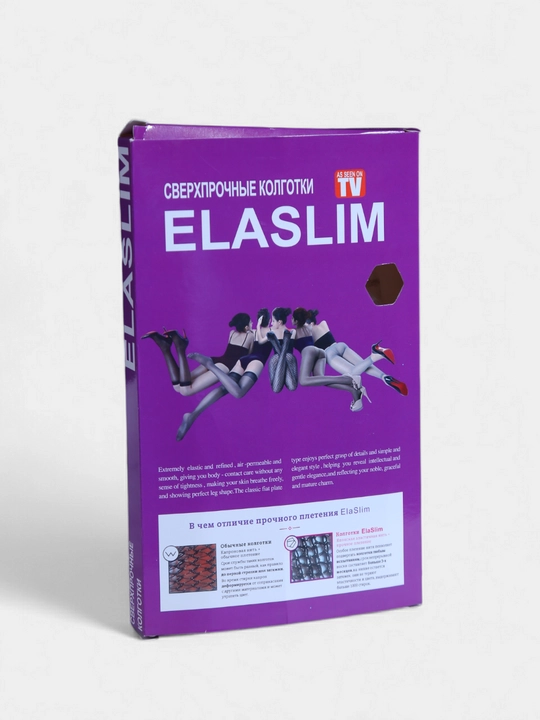 Ayollar uchun elastik kapron ElaSlim kolgotkalar, chidamli, 40 DEN, korsetuvchi effekt