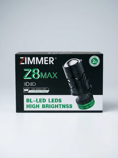 Автомобильная лампа Zimmer BI-LED Z8max, 85 Вт, H4 — ДАВРСЕР-Z8MAXA120-ЧЕРН