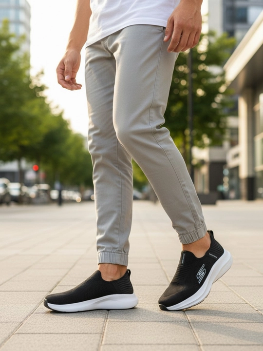 Skechers Hands-Free - erkaklar uchun demimavsum slipon krossovka, yengil va yumshoq, 40-45