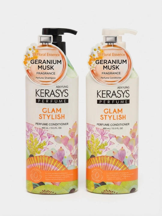 Набор ароматных шампуня и кондиционера Kerasys, для подарка, по 400 мл каждый
