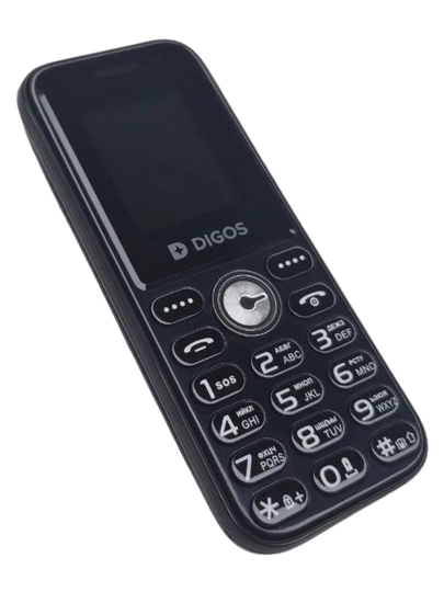 Mobil telefon DIGOS 103, 2 sim Imei o'tgan, Zaryadka bor, 1850 mAs. yangi prosesor