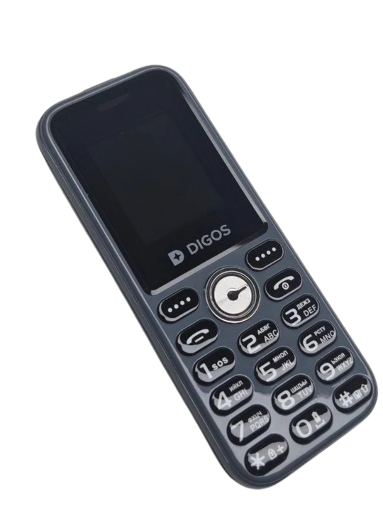 Mobil telefon DIGOS 103, 2 sim Imei o'tgan, Zaryadka bor, 1850 mAs. yangi prosesor