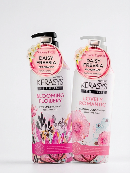 Набор ароматных шампуня и кондиционера Kerasys, для подарка, по 400 мл каждый