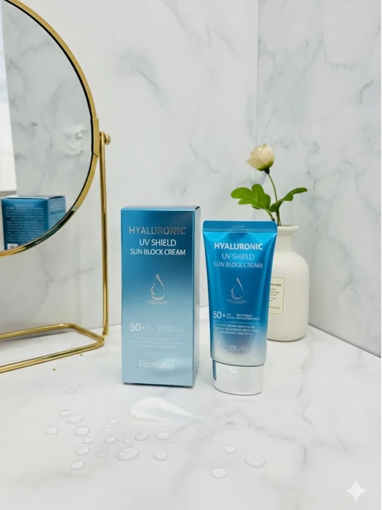 Quyoshdan himoya namlovchi krem SPF 50+