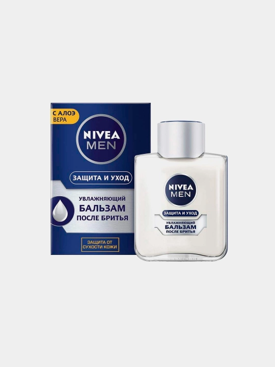 Бальзам после бритья NIVEA увлажняющий защита и уход для него 100мл - 