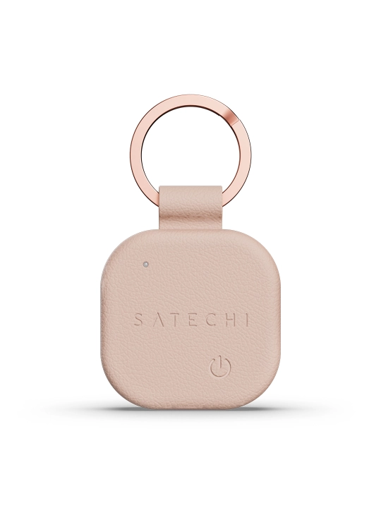 Трекер Satechi FindAll™ Keychain, кожаный, аналог AirTag, для Iphone, брелок для ключей