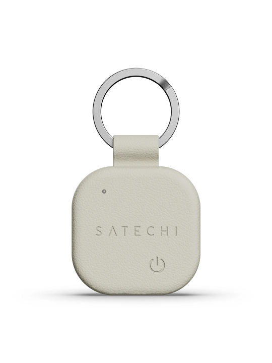 Трекер Satechi FindAll™ Keychain, кожаный, аналог AirTag, для Iphone, брелок для ключей