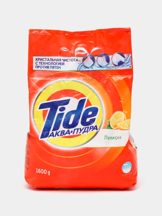 TIDE Kir yuvish kukuni Aqua pudra Limon 1,6 kg