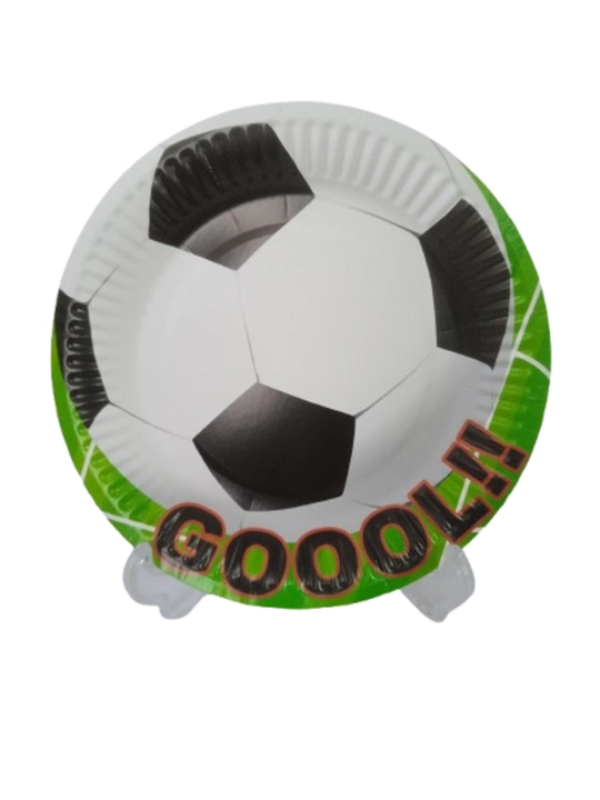 "Futbol" bayrami uchun qog'oz, bir martalik dasturxon (GOOOL!!)