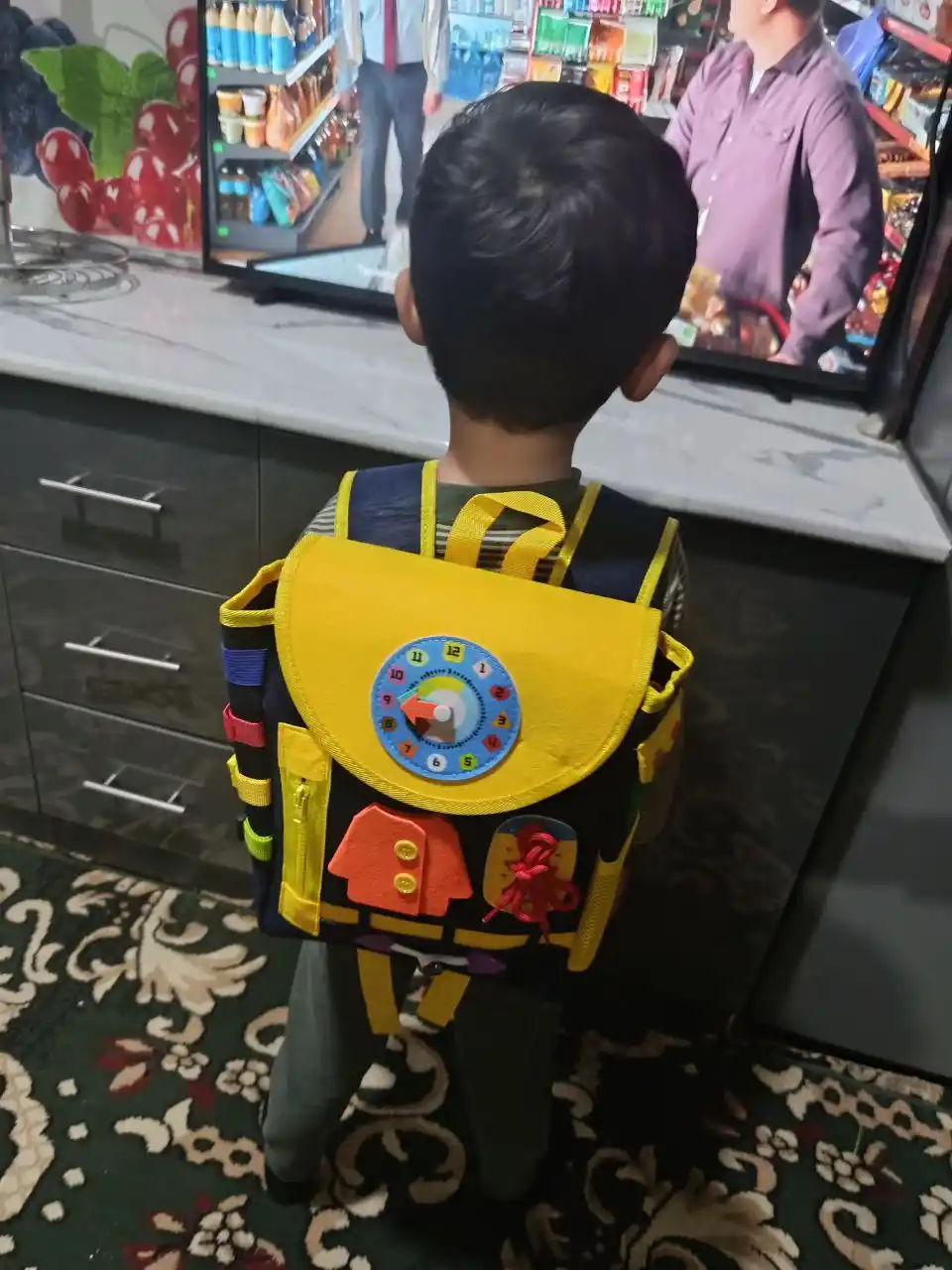 Сумка Busy Backpack — рюкзак для мальчиков и девочек