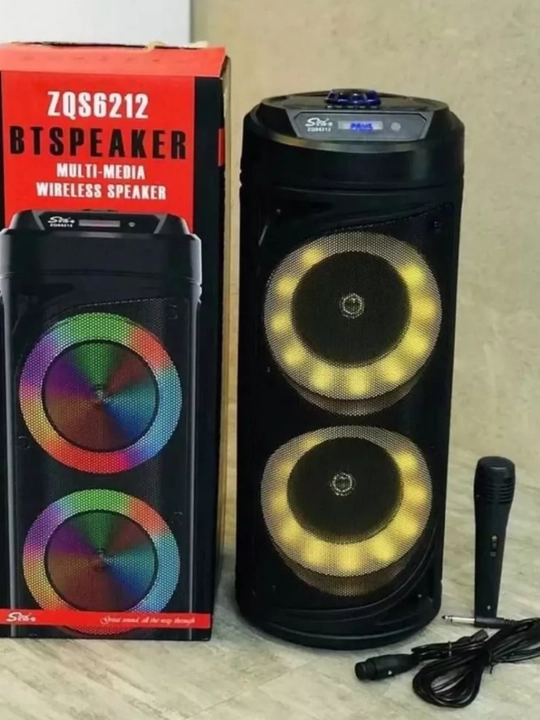 ZQS 6212 Blutz Karaoke – 2 mikrofon, USB/TF/AUX bilan