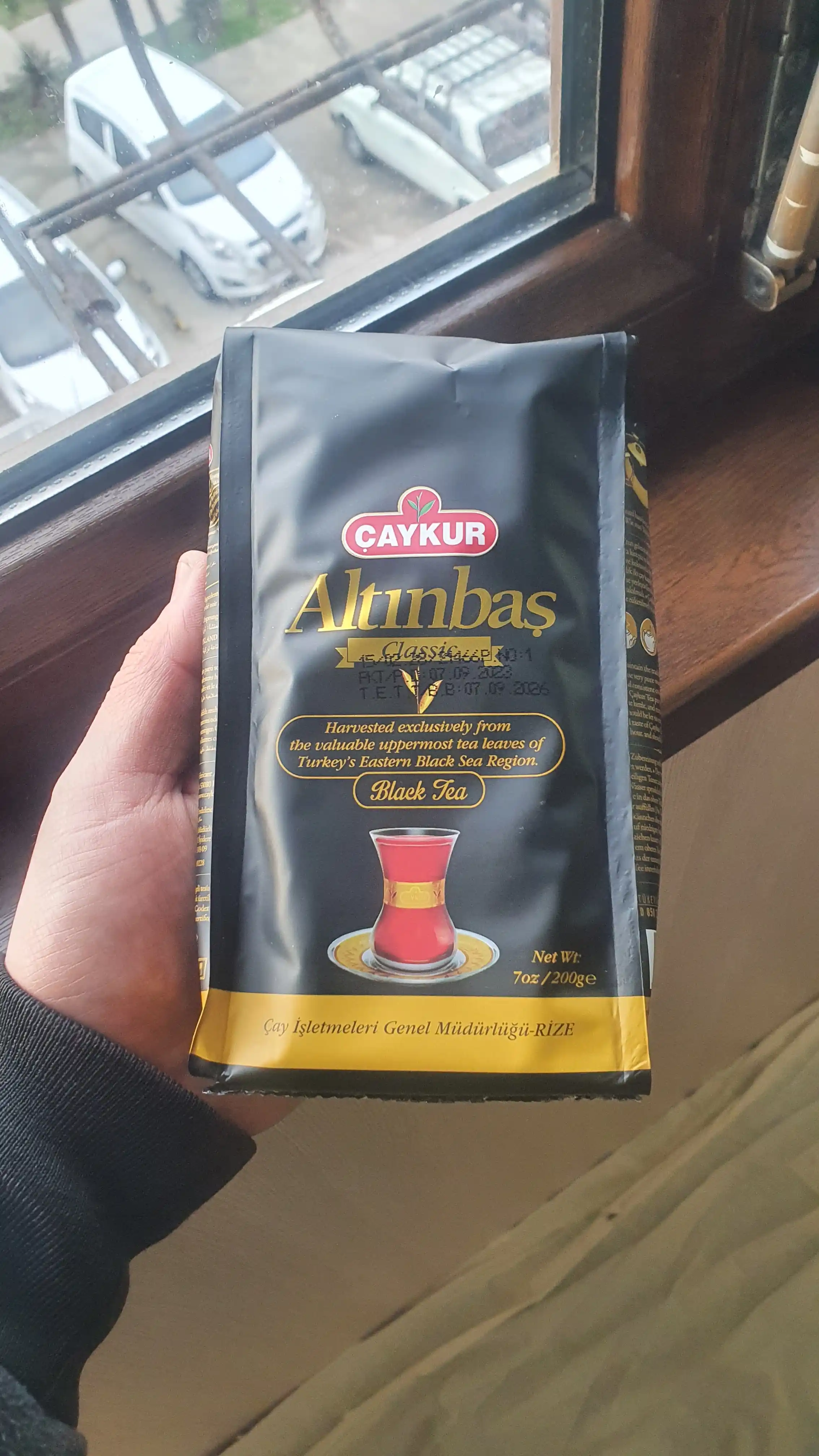 CAYKUR Altınbaş Klasik turk qora choyi, bardak choy, 200 g