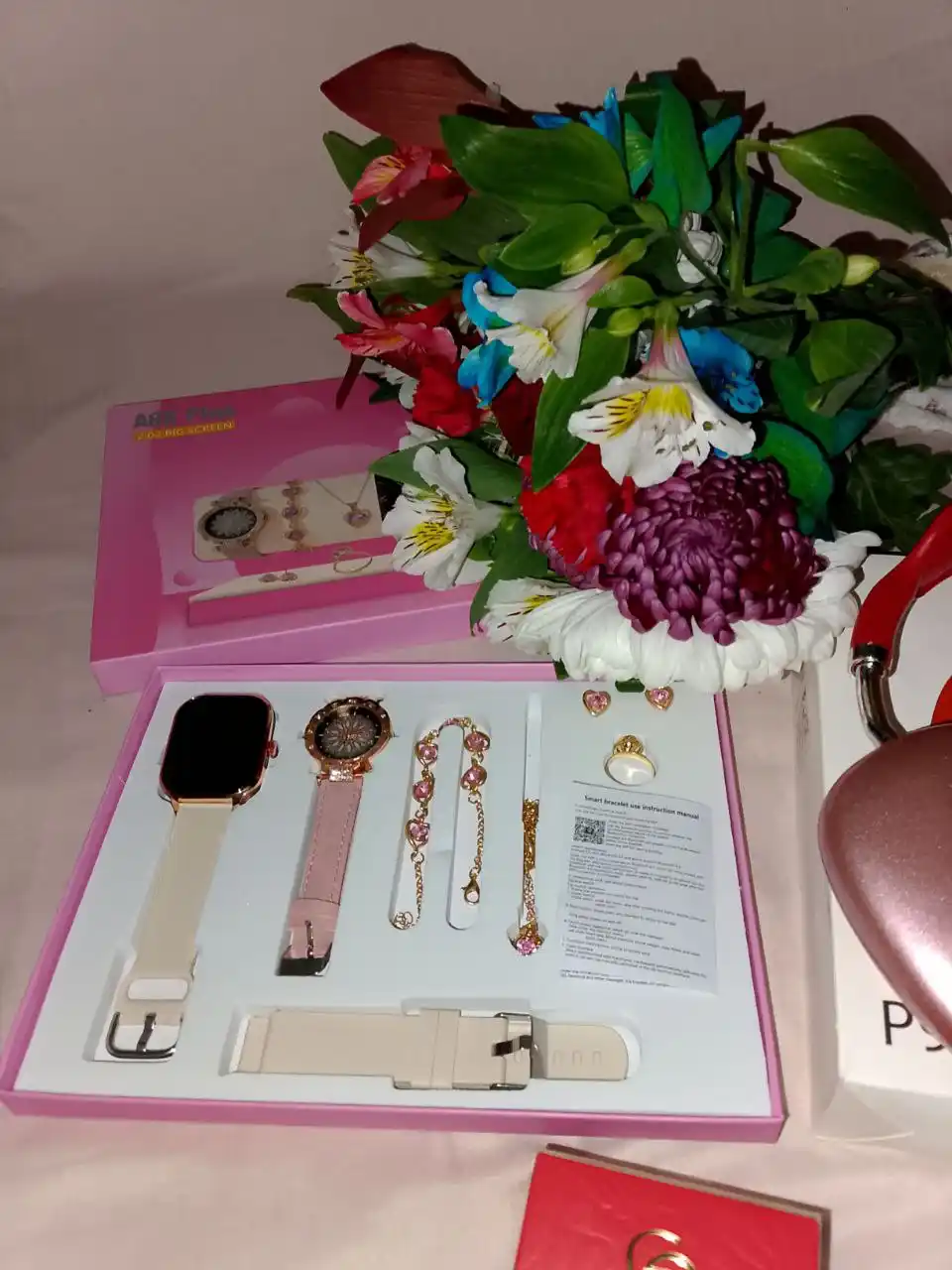 Smart Watch Ultra va Pods pro quloqchinlari, 8 ta bilaguzuk, 10 tasi 1 da, aqlli soat