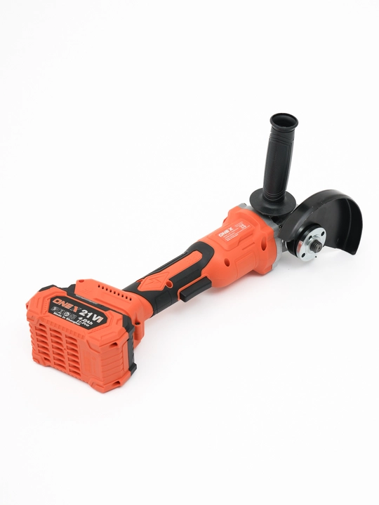 ONEX XAG125PRO 21V 4Ah akkumulyatorli burchak silliqlash mashinasi, 125 mm, cho‘tkasiz