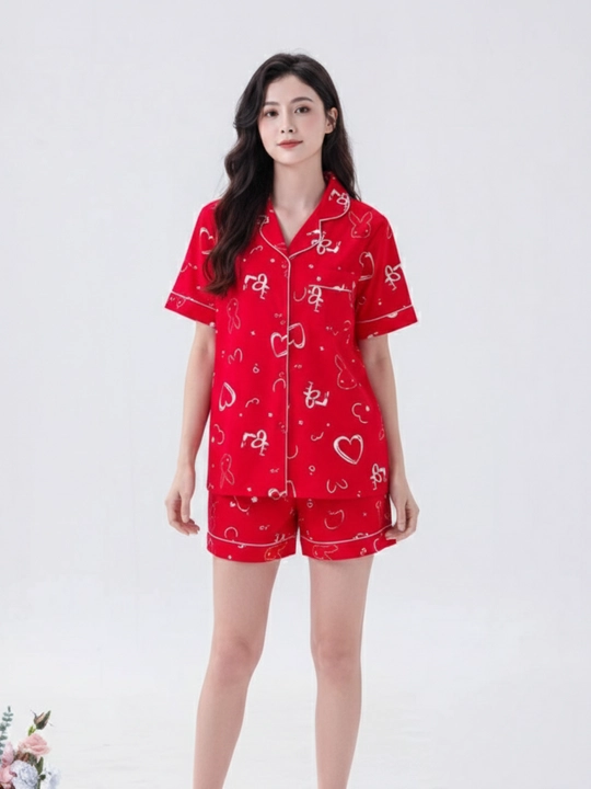 Ayollar uchun 3 tasi 1 da pijama, ayollar pijamasi, qulay ayollar tungi kiyimi + sovg‘a - 