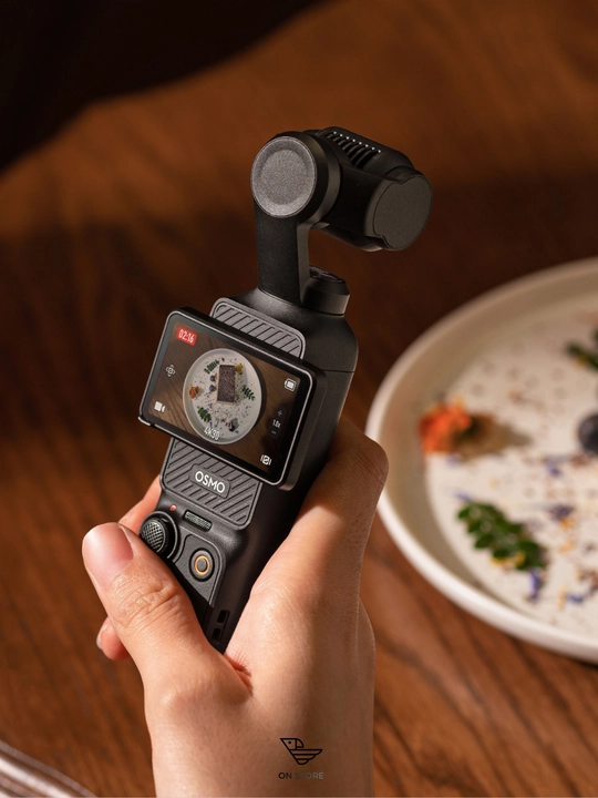 DJI Osmo Pocket 3 Creator Combo, 4K/120fps, 1″ CMOS 