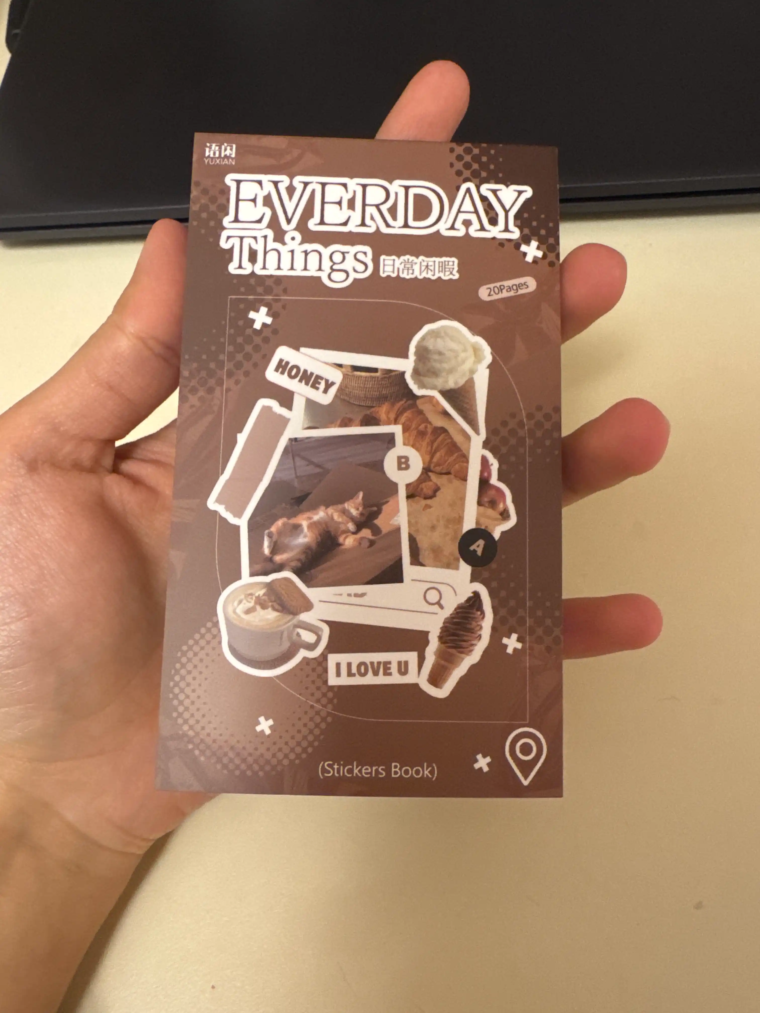 Kantselyariya stikerlari, scrapbooking uchun stikerlar