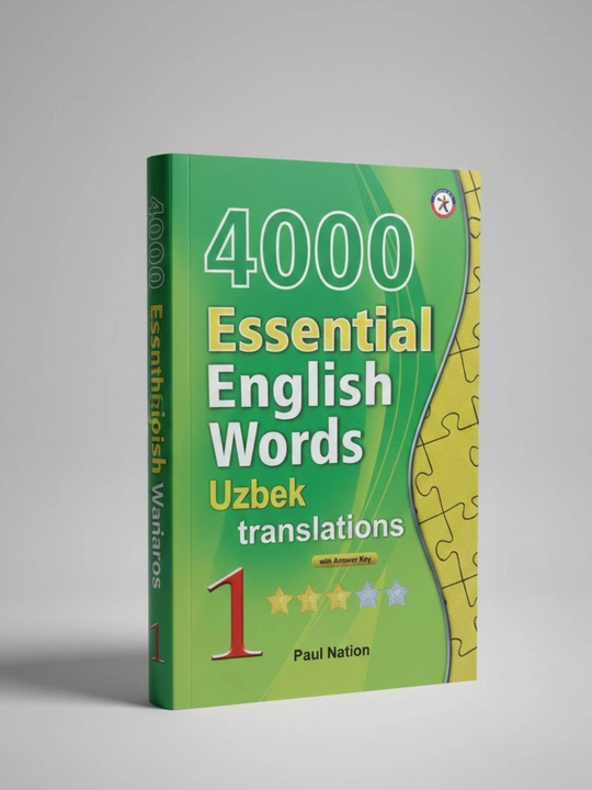 4000 Essential Words, o`zbekcha tarjimalari bilan, A5 formatda - 
