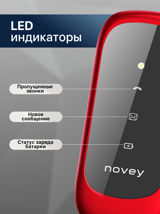 Tugmali telefon Novey Z350