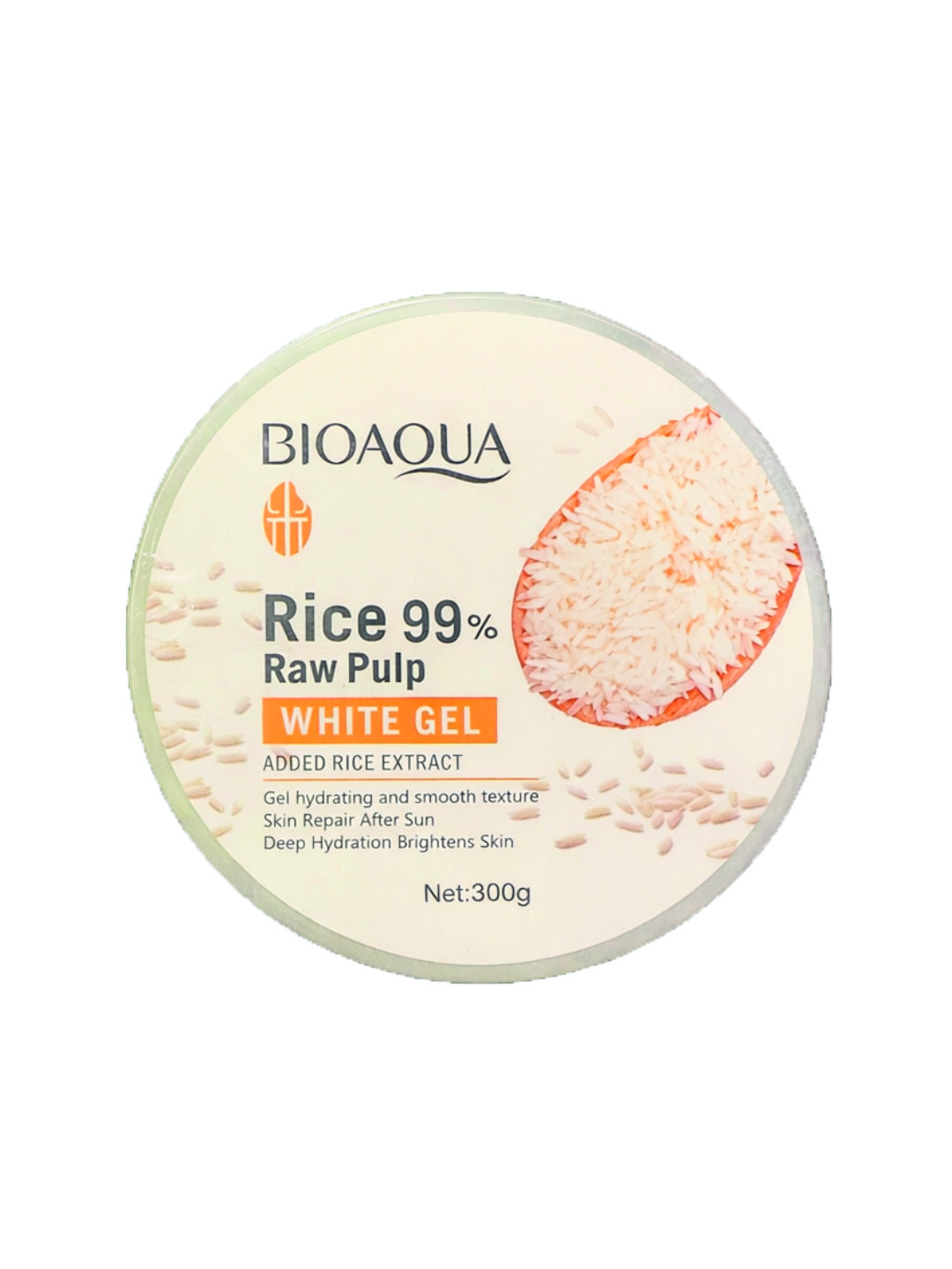 Yuz uchun gel, BIOAQUA 99% guruch ekstrakti namlovchi gel, 300 g