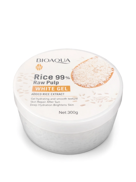 Yuz uchun gel, BIOAQUA 99% guruch ekstrakti namlovchi gel, 300 g