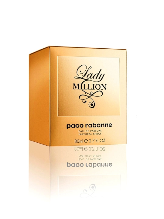Lady Million ayollar uchun parfumlangan suv, original parfum, 80 ml