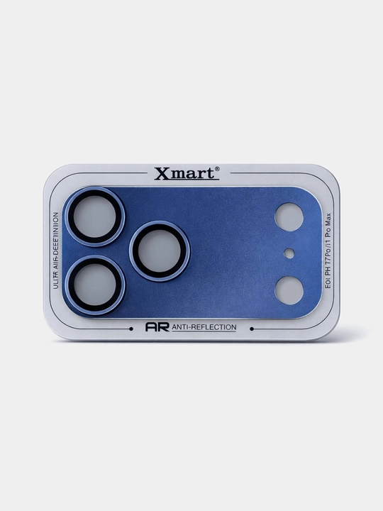 IPhone kamera uchun himoya oynasi 17 Pro/Pro Max. Xmart One-Piece full coverage