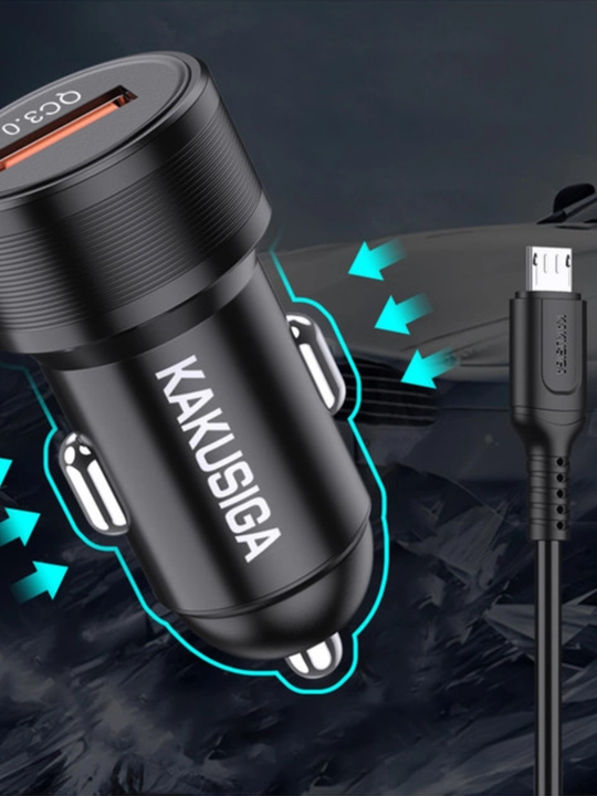 KAKUSIGA KSC-860, KSC-1713 18W-60W Dual Port avtomobil zaryadlovchi