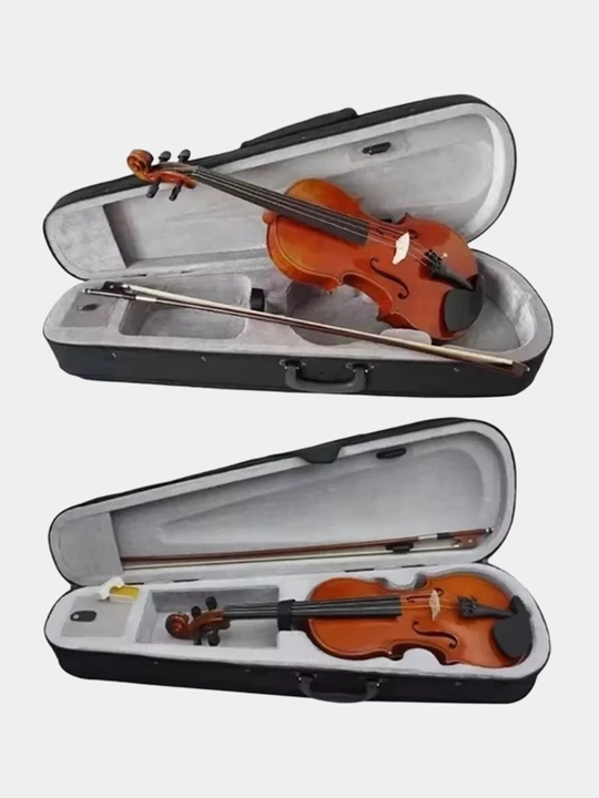 4/4 Akustik skripka, 8 ta 1 to'plamda
