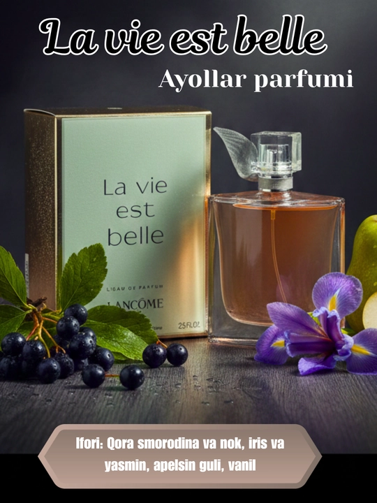 La Vie Est Belle ayollar uchun parfumlangan suv, 75 ml - 