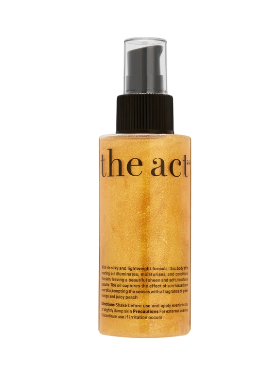 Сухое масло для тела , The Act Shimmering Dry Body Oil - 