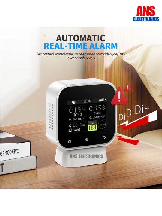 FNIRSI SFD-02 — bu 4-in-1 aqlli havo sifati analizatori