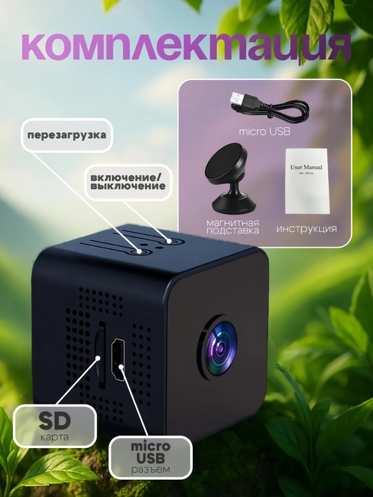 Mini kamera, Wi-Fi kamera, Wi-Fisiz ham ishlaydi kamera