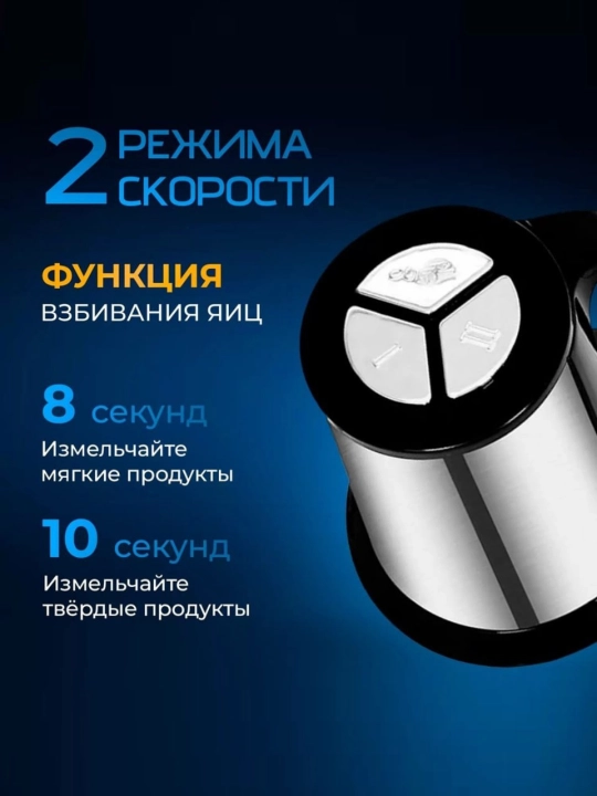 4v1 elektr chopper: blender, mikser, sharbat siqqich, maydalagich