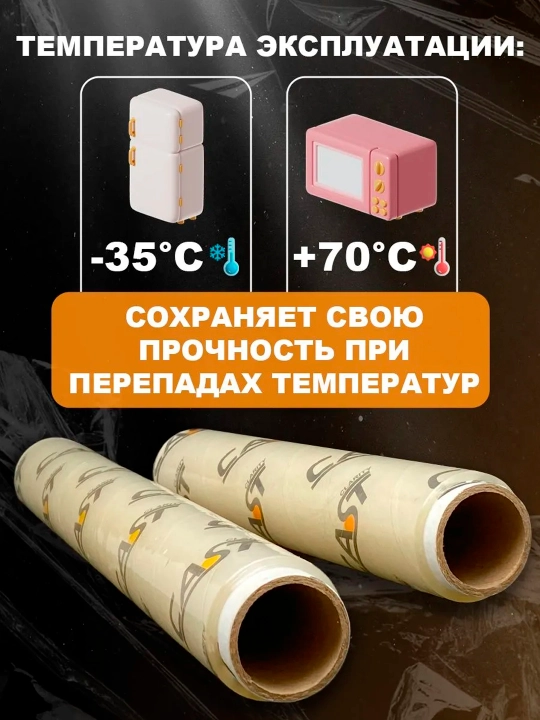 Пищевая пленка ПВХ CLARITY 43 см