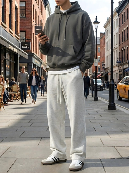 Erkaklar shimi, kuz-qish uchun oversize unisex y2k Ramazon uchun ajoyib sovg`a