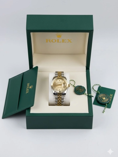 Классические женские наручные часы Rolex - с полным подарочным набором