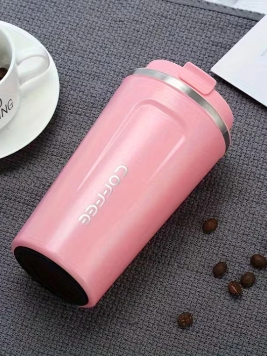 Qahva va choy uchun termos 500 ml, issiq va sovuqni saqlaydi, to‘kilmaydi, avto uchun