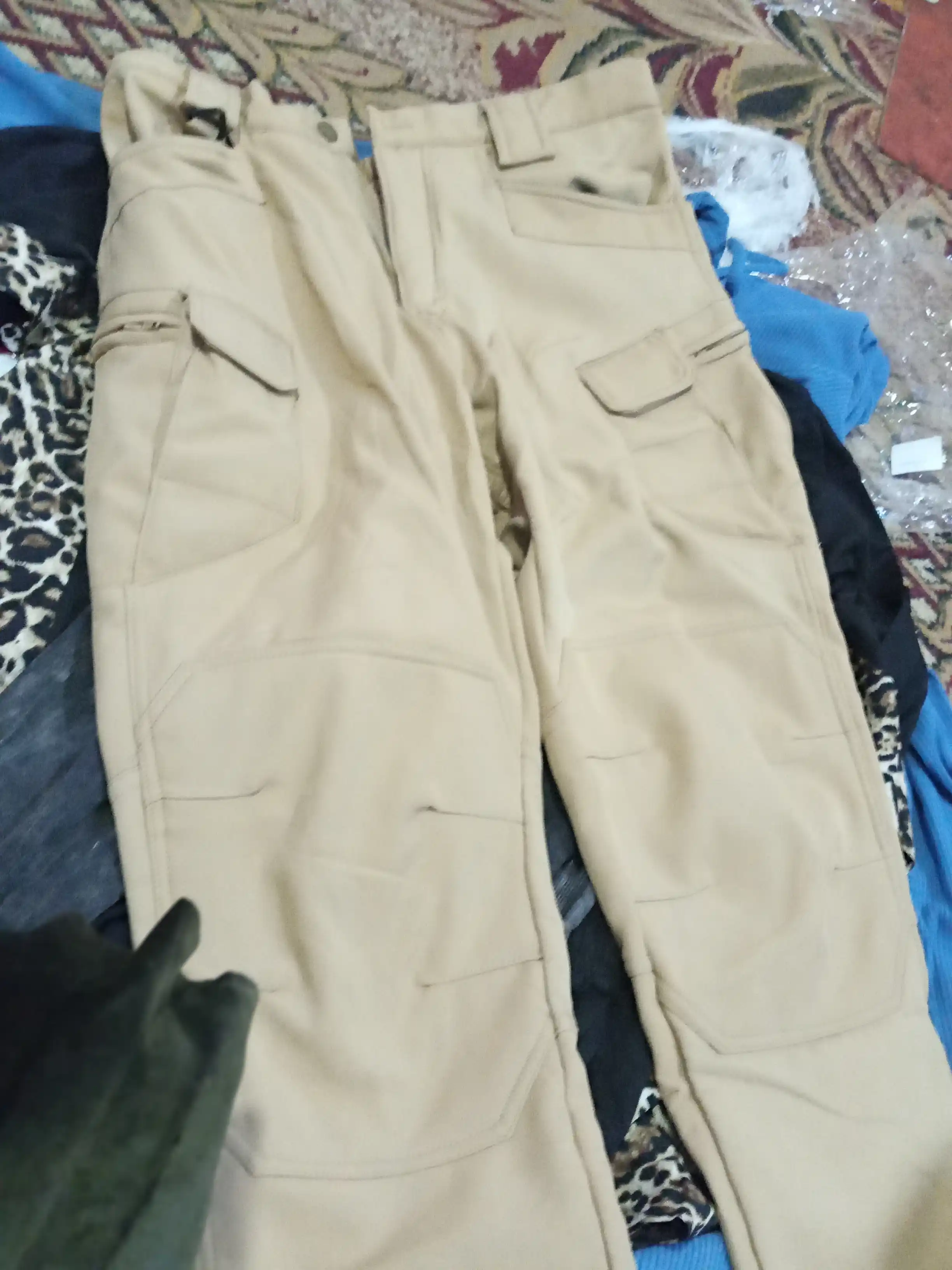 Тактический комплект Softshell куртка и штаны,зимний,Military водоотталкивающий,утеплённый