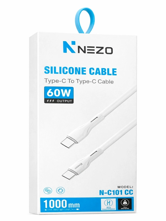 Zaryadlash kabeli IPhone va Android uchun, Type-c kabeli, 60 W - 