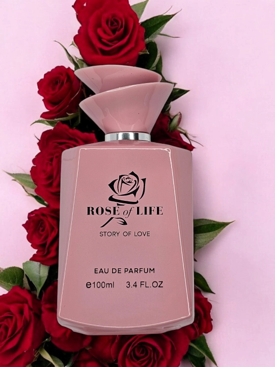 ROSE OF LIFE ayollar uchun parfyumlangan suv, 100 ml
