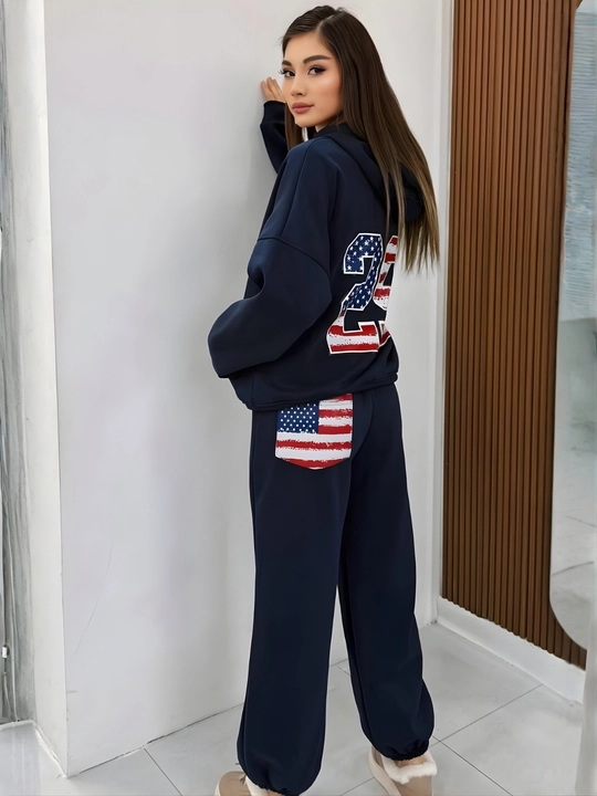 Dvoyka ayollar sport 29 Oversize – hudi va joggerlar