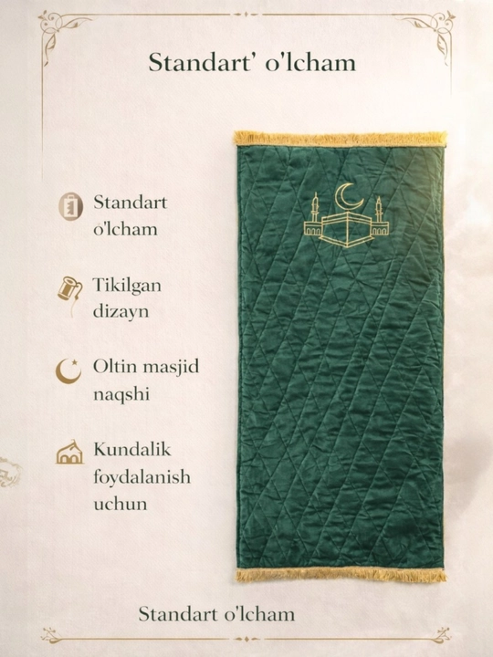 Joynamoz — namoz o‘qish uchun qulay va ixcham yechim