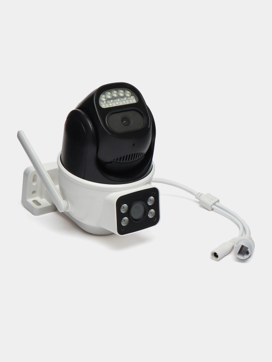 4 ta kamerali kuzatuv kamera, quyosh panellik, SIM-karta, 4G 24 ga 7 rejim