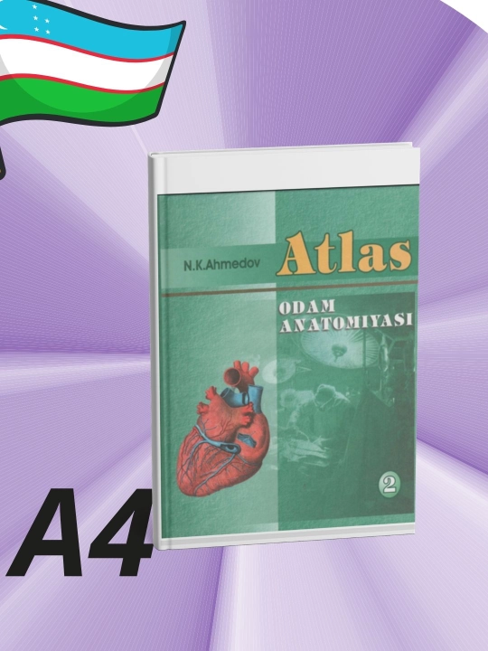 Atlas Odam Anatomiyasi 2-jild – Yurak va ichki a’zolar atlasi - 