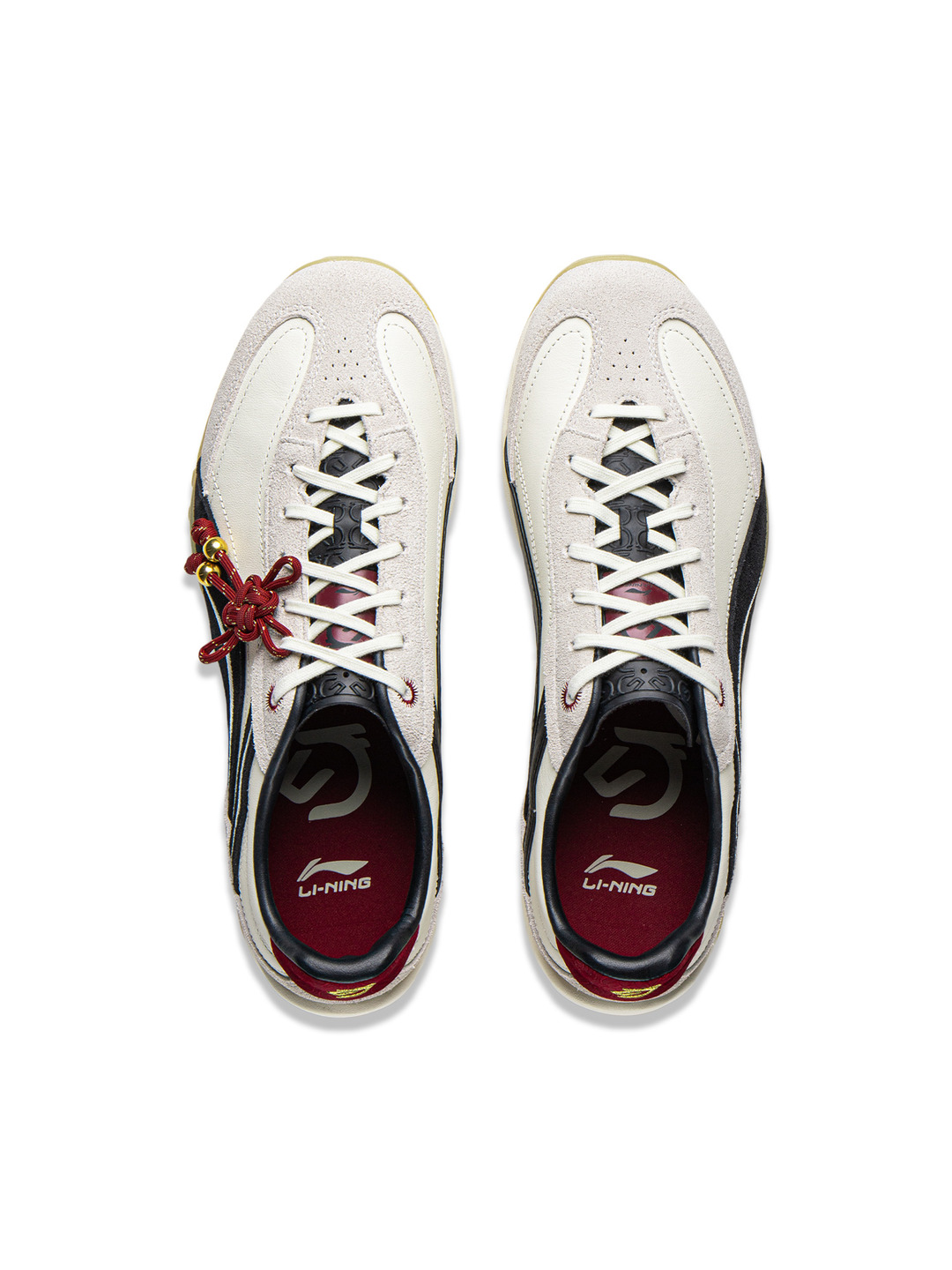 Кроссовки Li-Ning FLOW AGCW002, серия Xinliu, легкие, амортизация Cloud Plus, ретро стиль